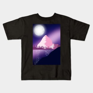 The night lake Kids T-Shirt